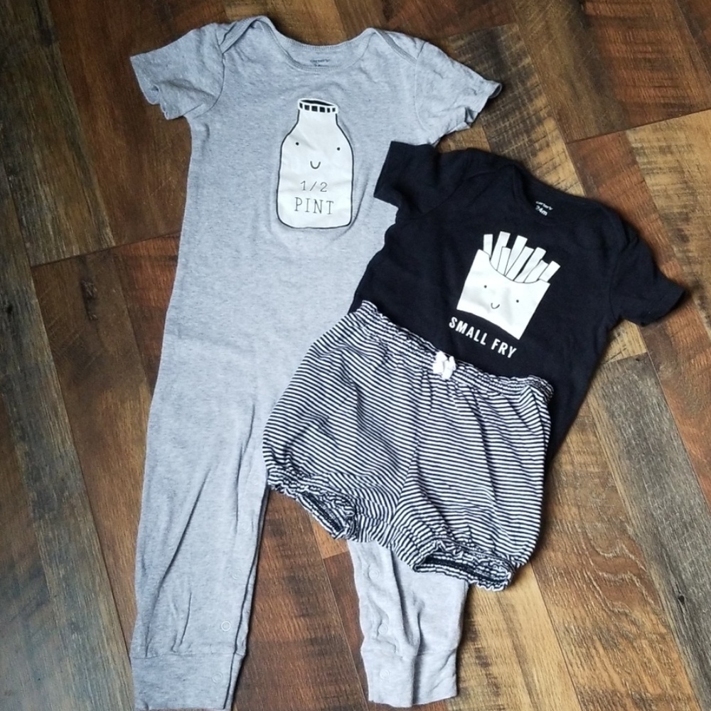 Carters adorable unisex set!  24 months *EUC